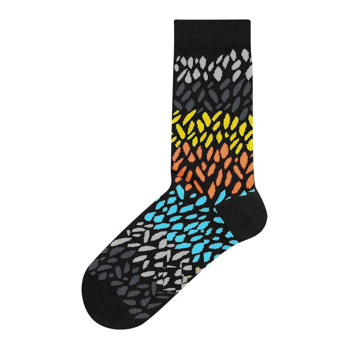 Multi Color Casual Long Socks [mb199-women-L-06]