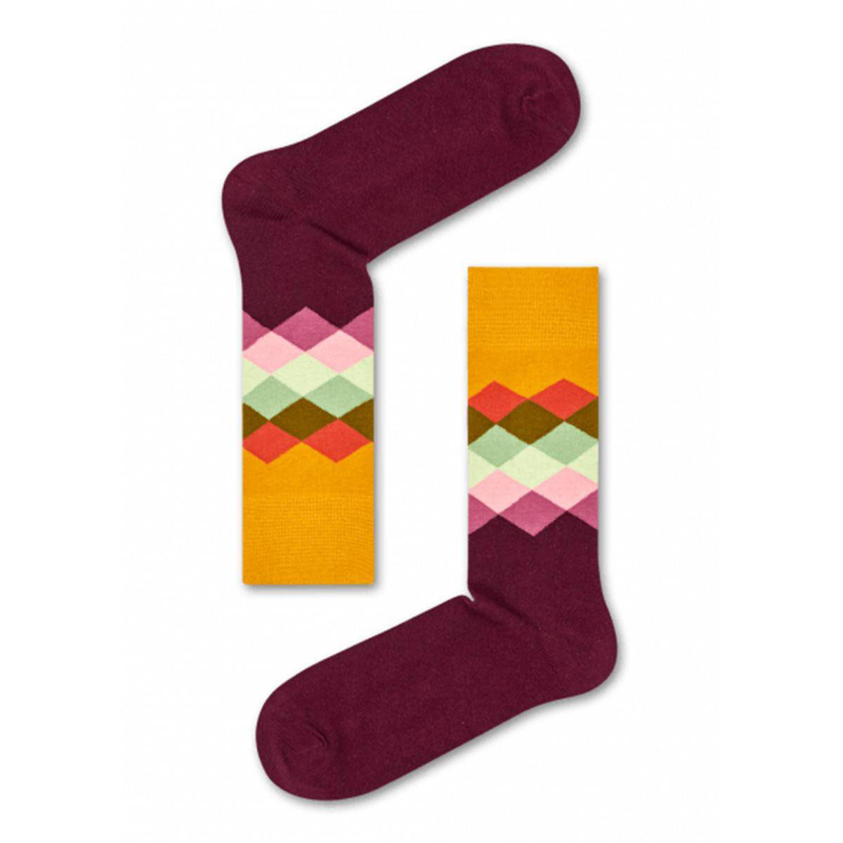 Multi Color Casual Long Socks [mb199-women-L-16]