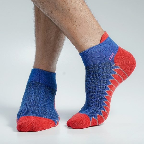 Blue Color Premium Sports Ankle Socks [mb169-men-A-03blue]