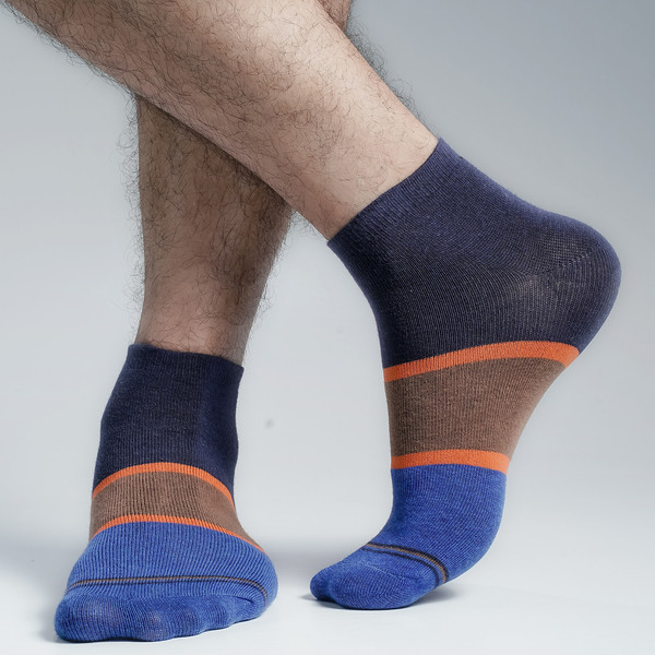 Multi Color Casual Ankle Socks [mb139-men-A-01A]