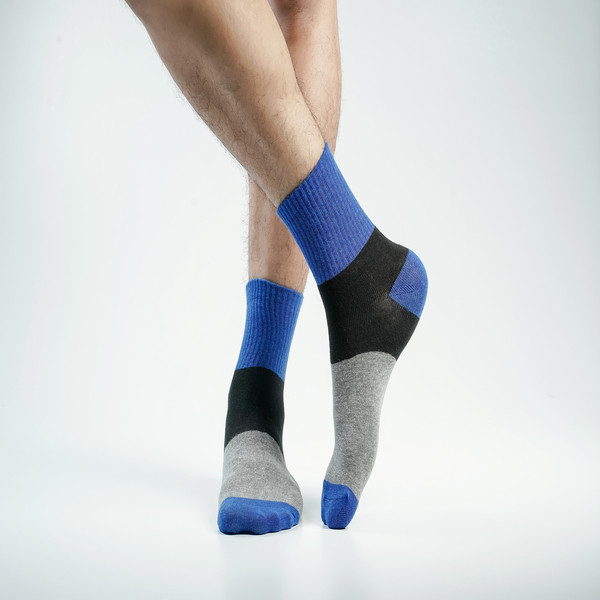 Multi Color Casual Ankle Socks  [mb199-men-A-02(C)]