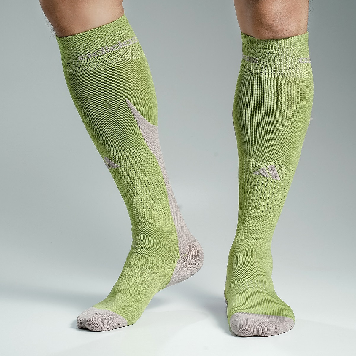 Green Color Premium Football Socks [mb349-men-football-01]